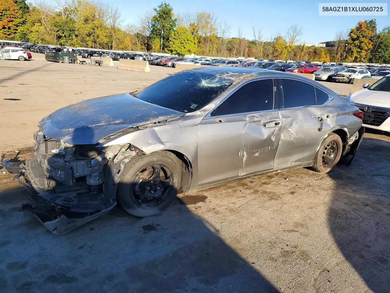 LEXUS ES 2020, VIN 58AGZ1B1XLU060725