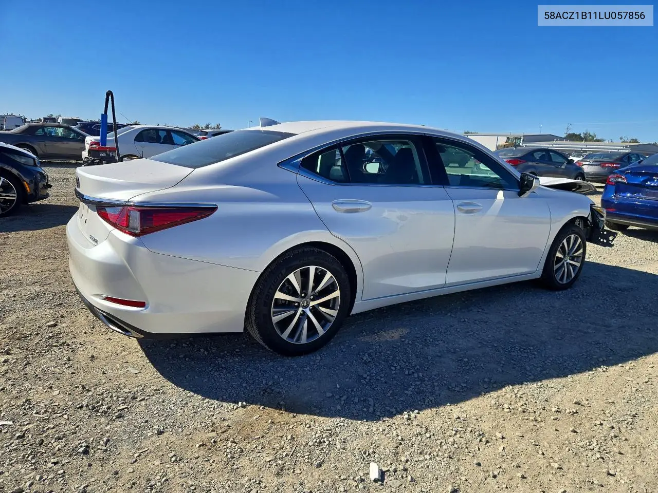 2020 LEXUS ES VIN 58ACZ1B11LU057856 — фото 3