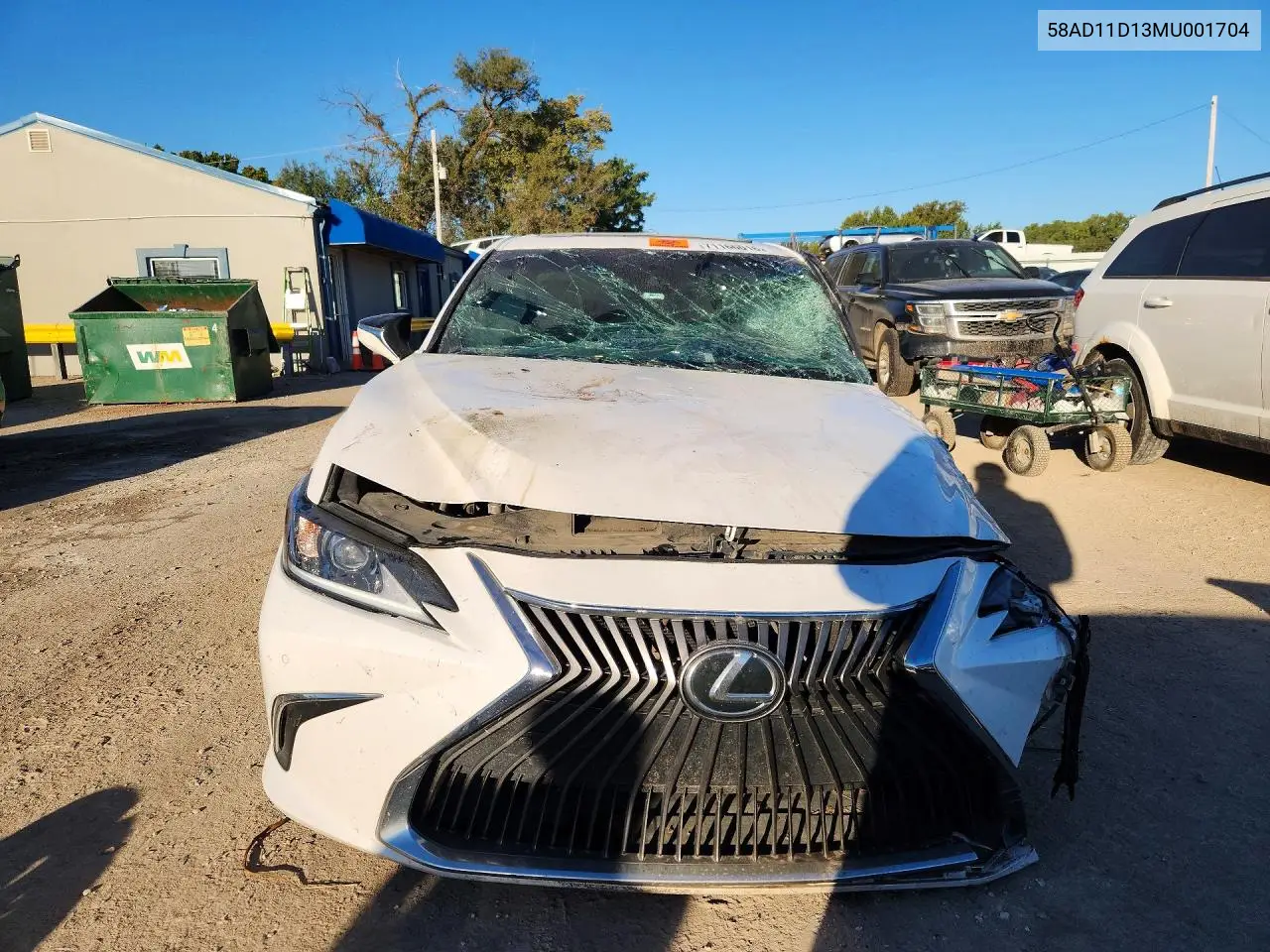 2021 LEXUS ES VIN 58AD11D13MU001704 — фото 5