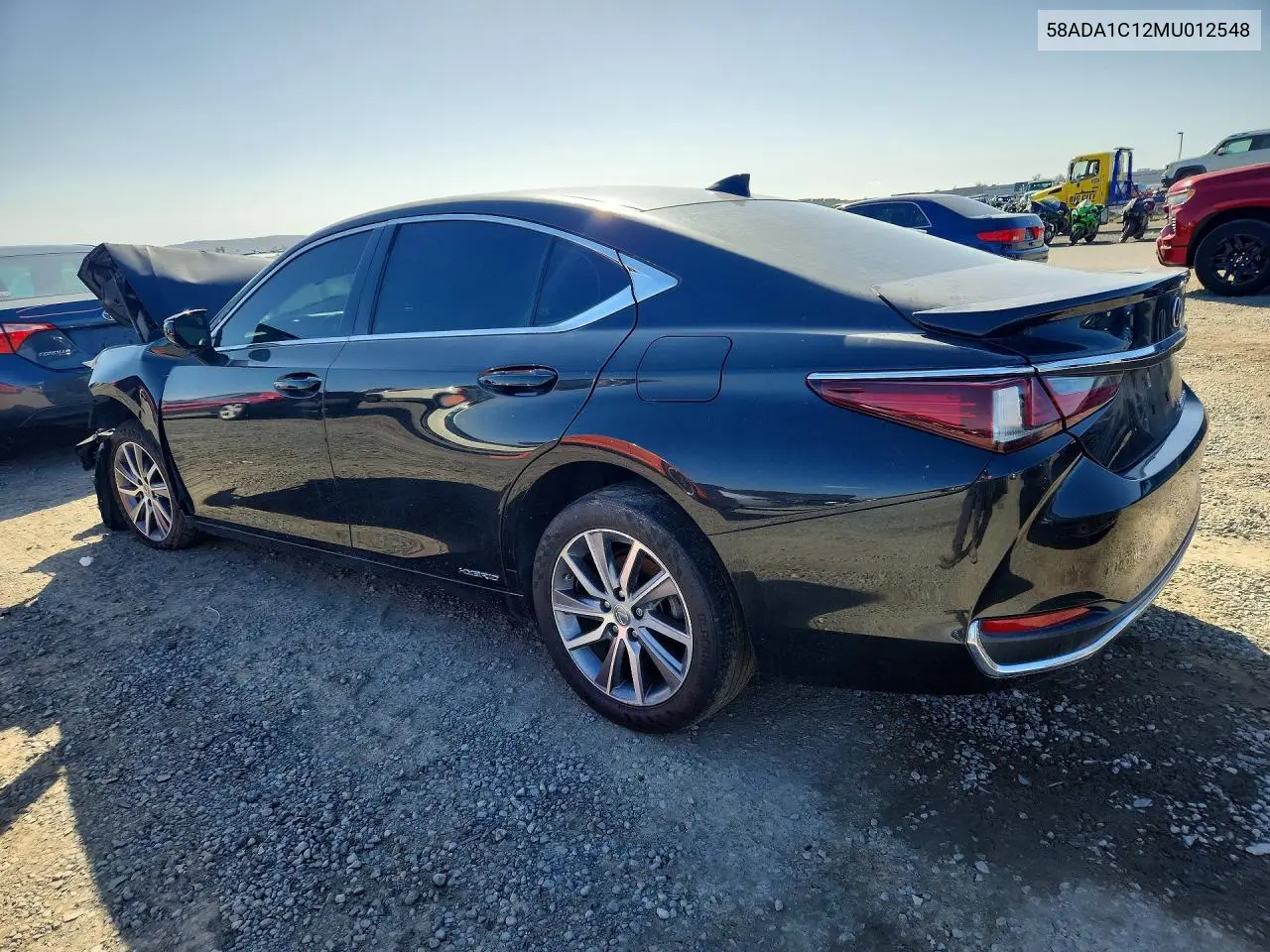 2021 LEXUS ES VIN 58ADA1C12MU012548 — фото 2
