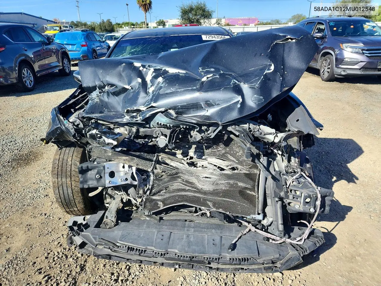2021 LEXUS ES VIN 58ADA1C12MU012548 — фото 5