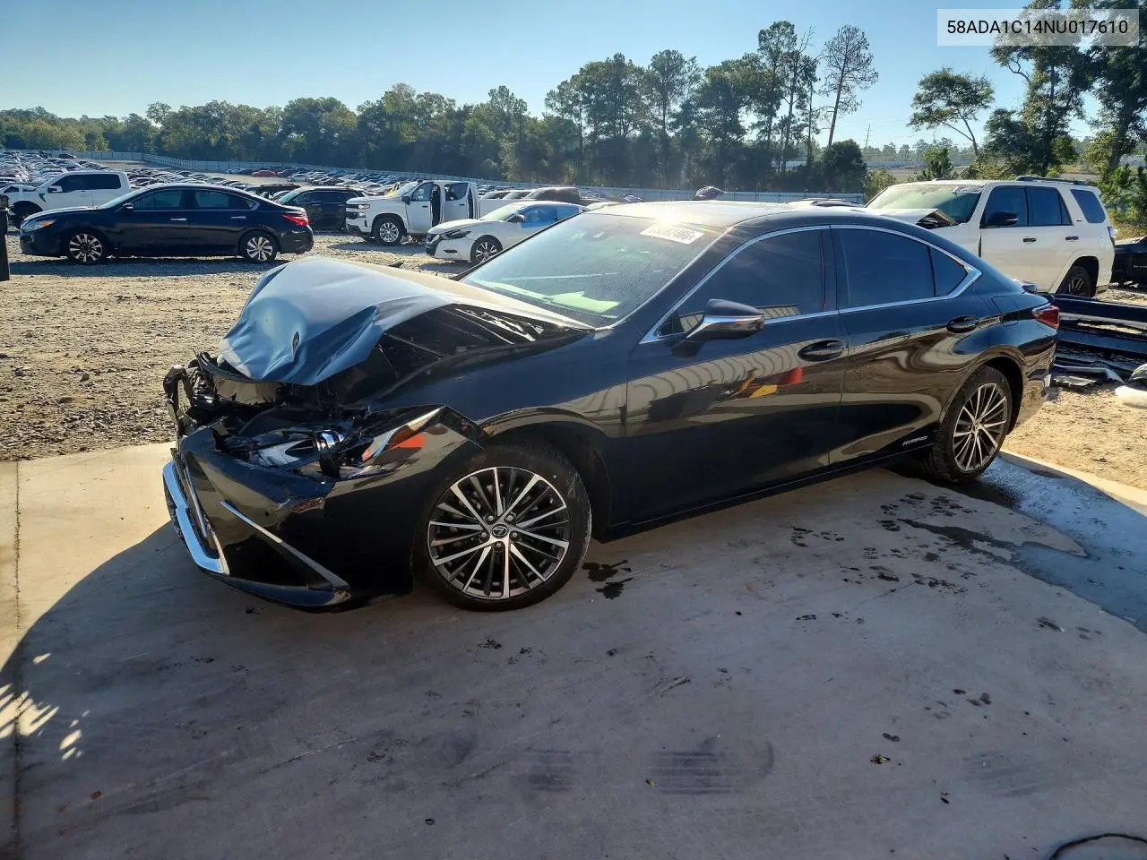 LEXUS ES 2022, VIN 58ADA1C14NU017610