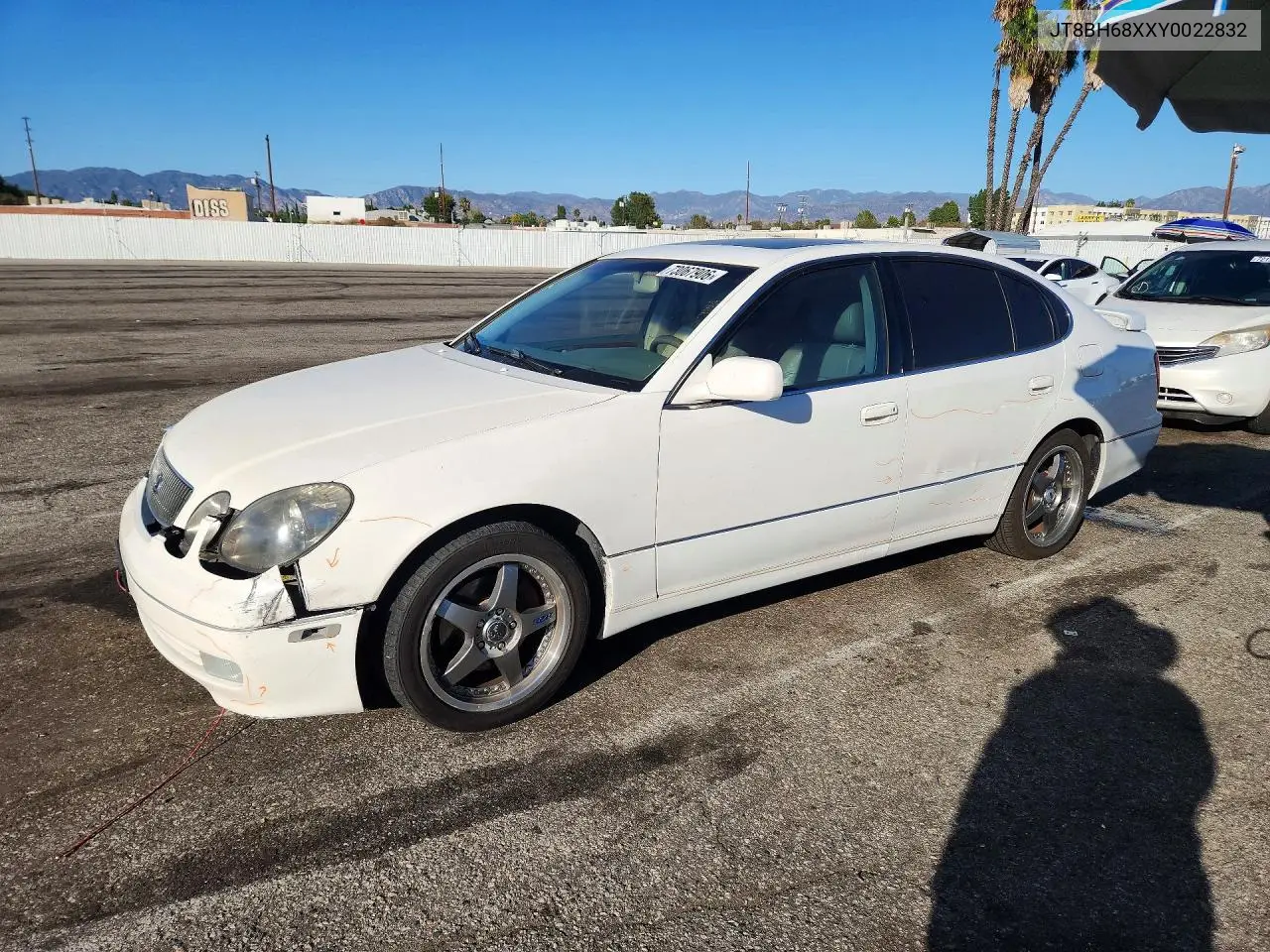 LEXUS GS 2000, VIN JT8BH68XXY0022832