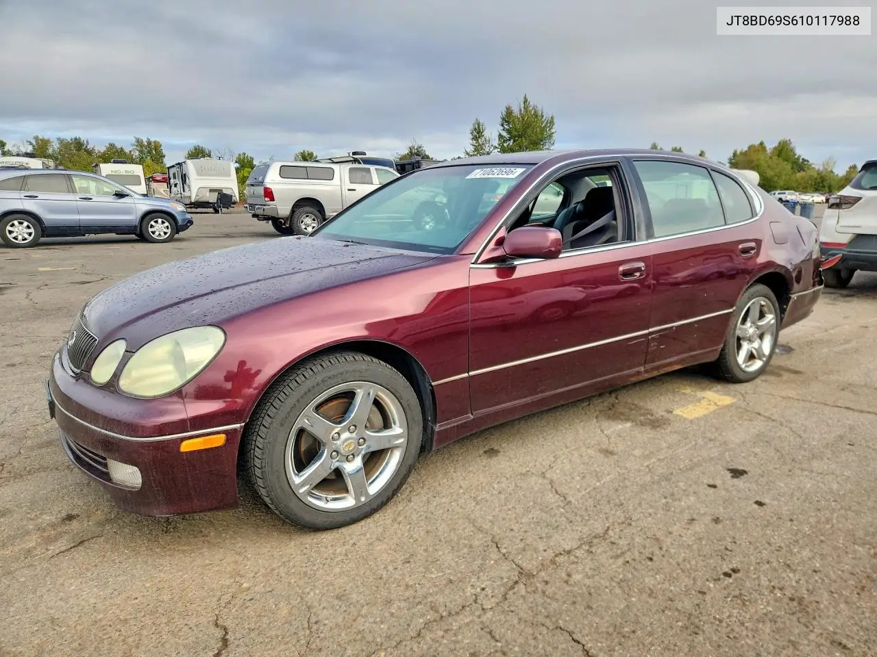 LEXUS GS 2001, VIN JT8BD69S610117988