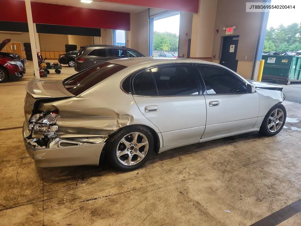 2004 LEXUS GS VIN JT8BD69S540200414 — фото 3