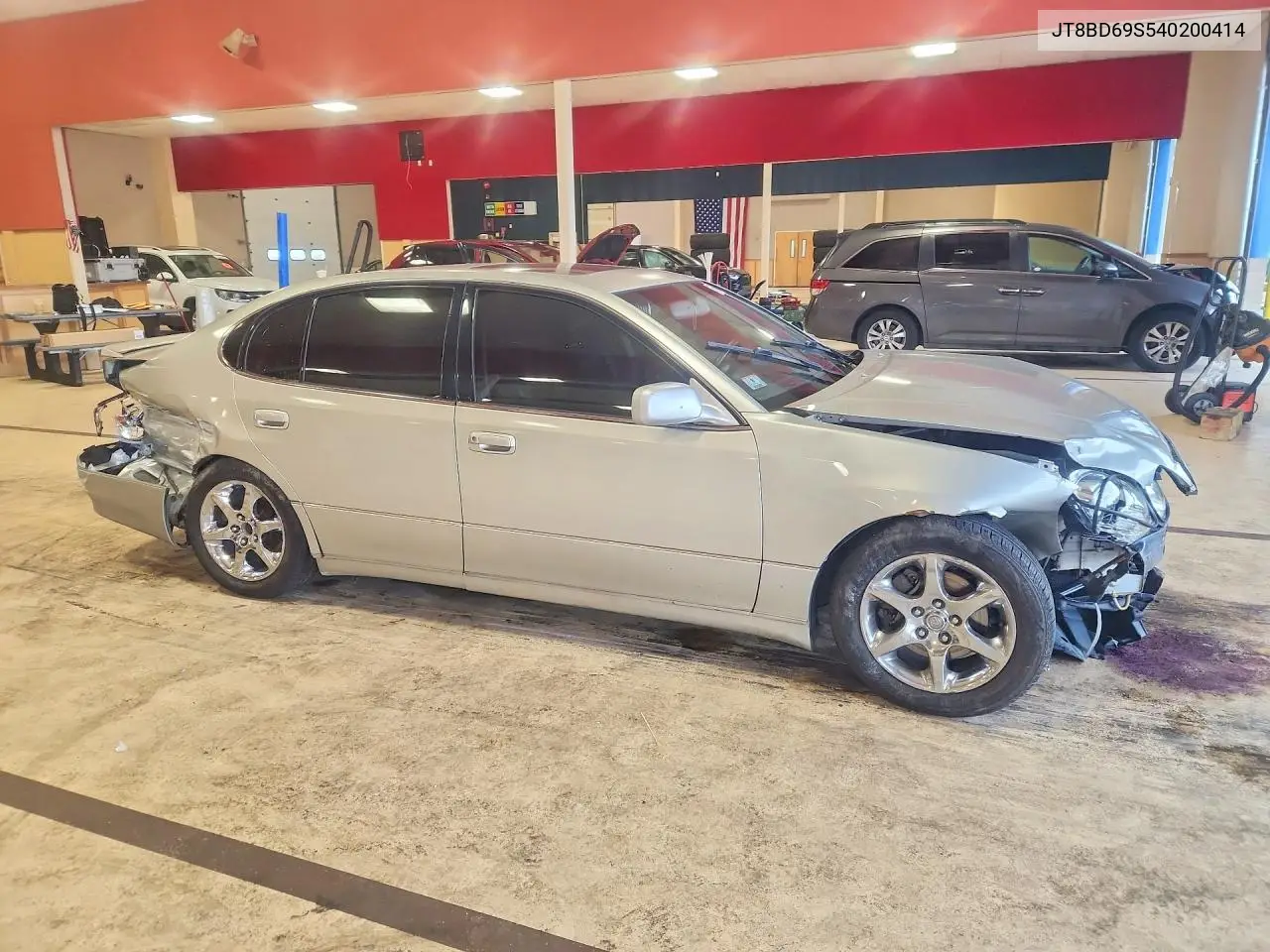 2004 LEXUS GS VIN JT8BD69S540200414 — фото 4