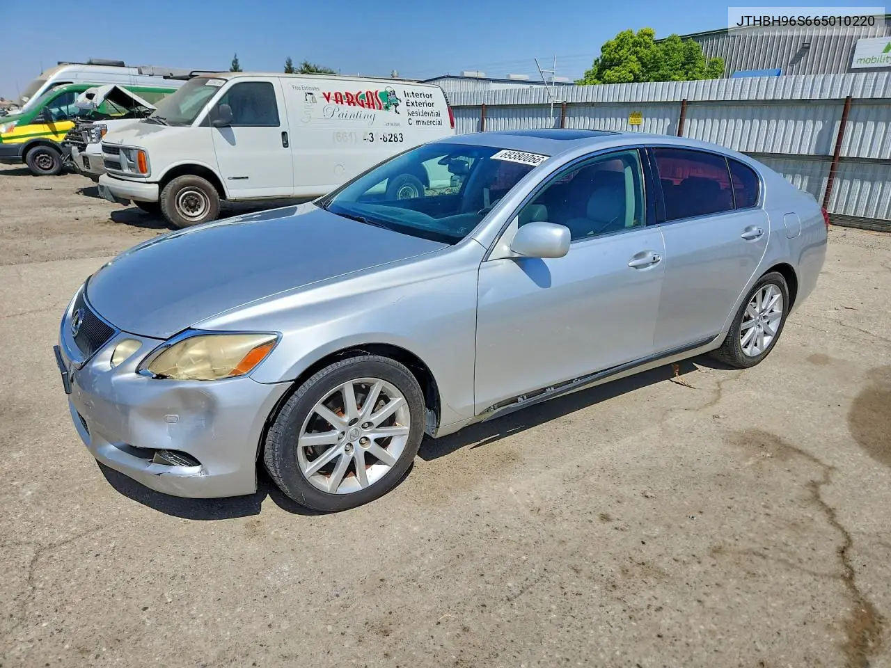 LEXUS GS 2006, VIN JTHBH96S665010220