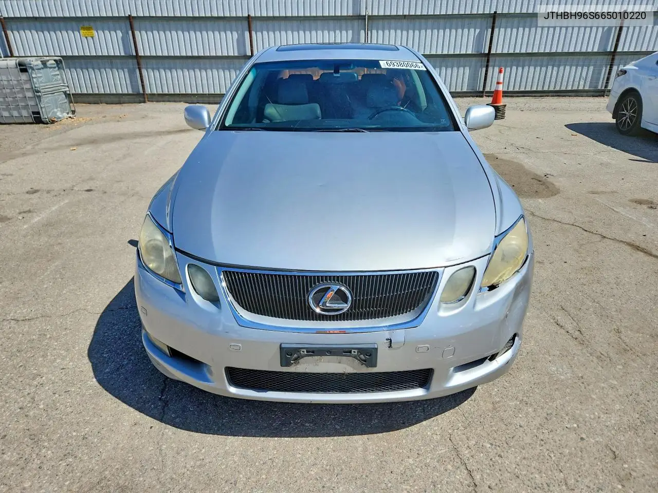 2006 LEXUS GS VIN JTHBH96S665010220 — фото 5