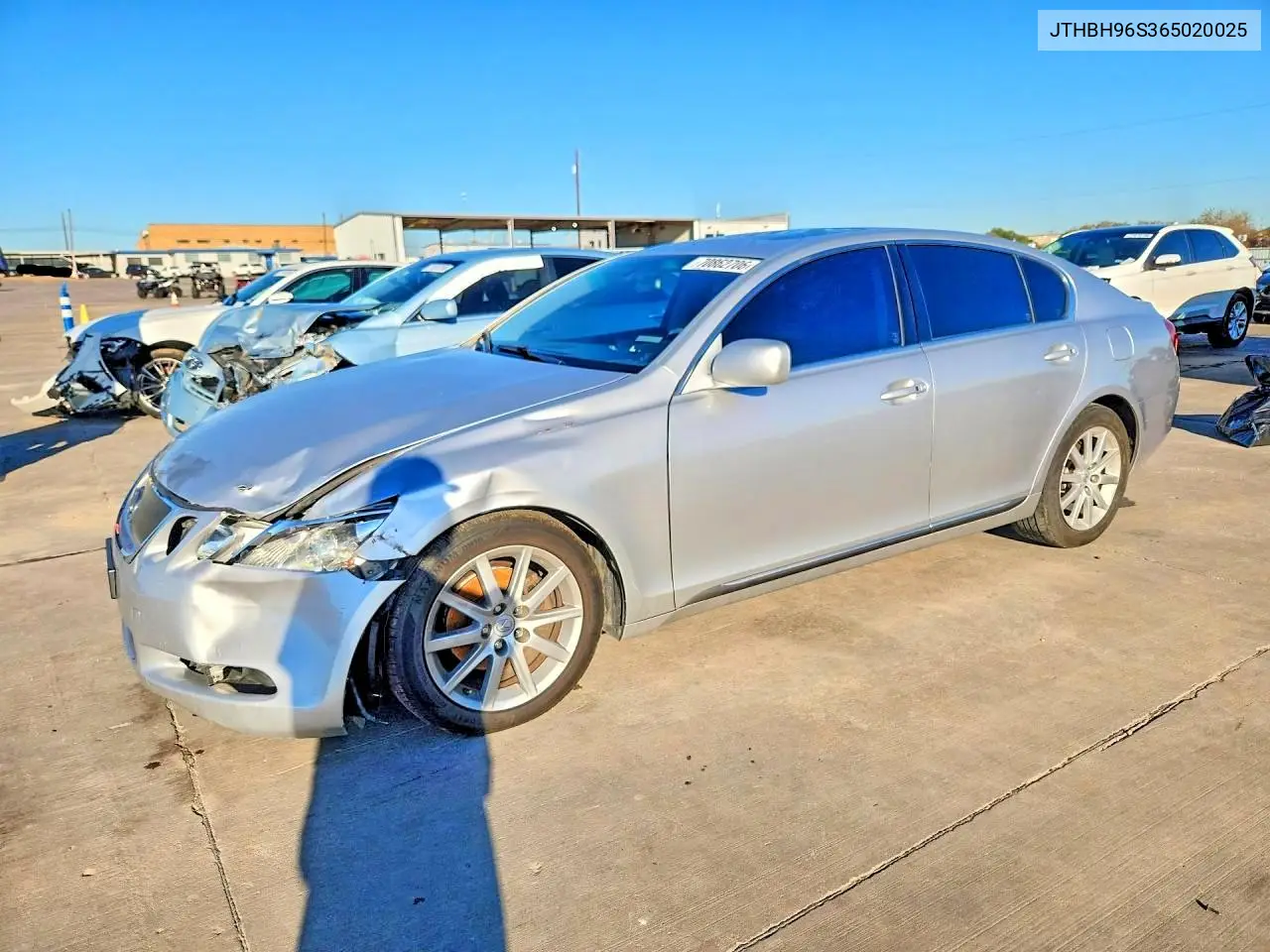 LEXUS GS 2006, VIN JTHBH96S365020025