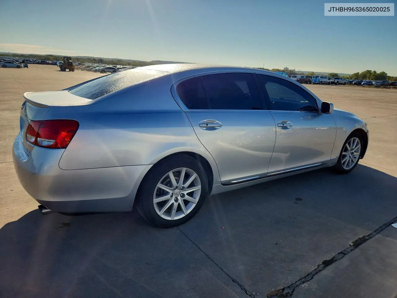 2006 LEXUS GS VIN JTHBH96S365020025 — фото 3