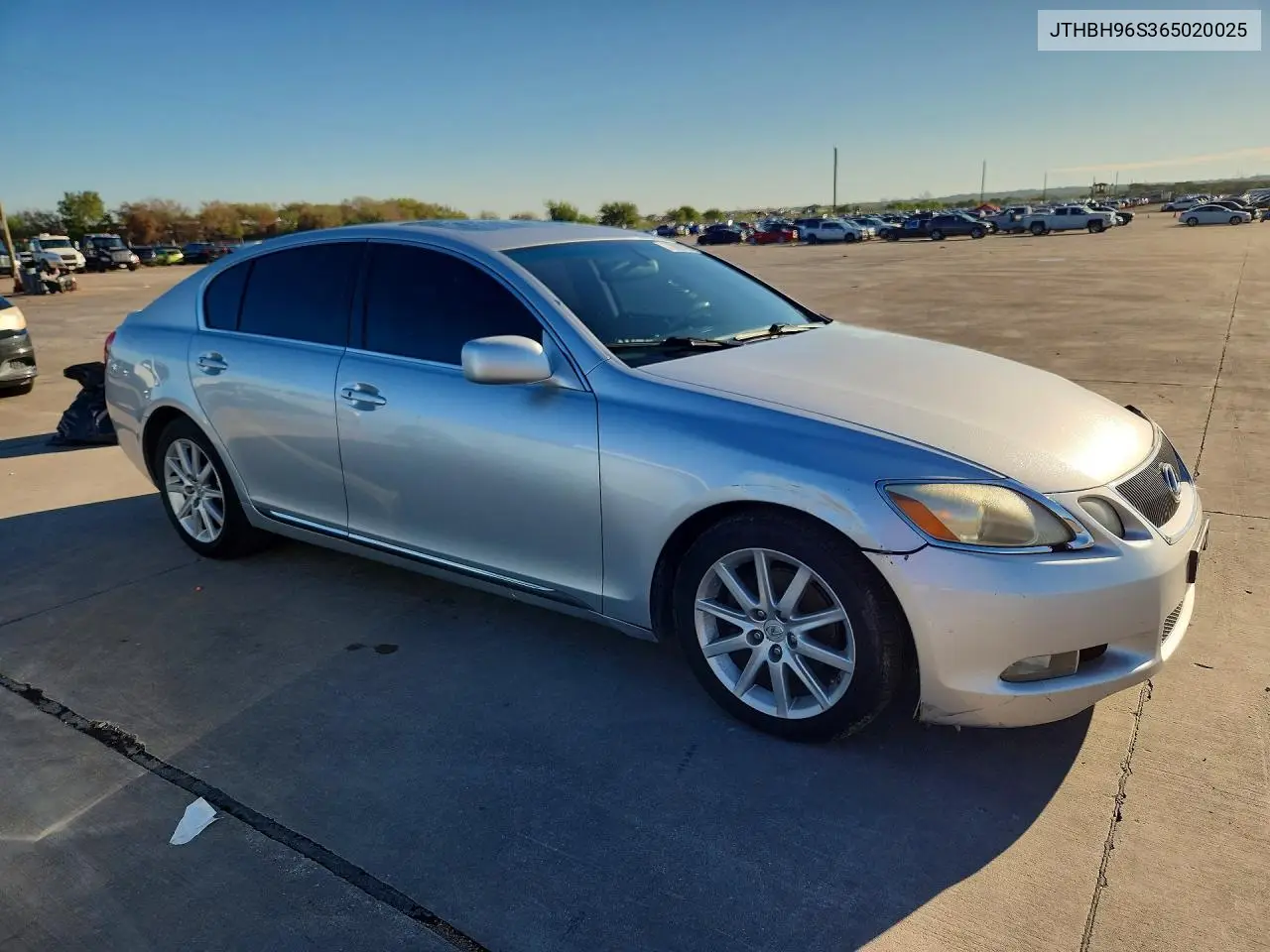 2006 LEXUS GS VIN JTHBH96S365020025 — фото 4