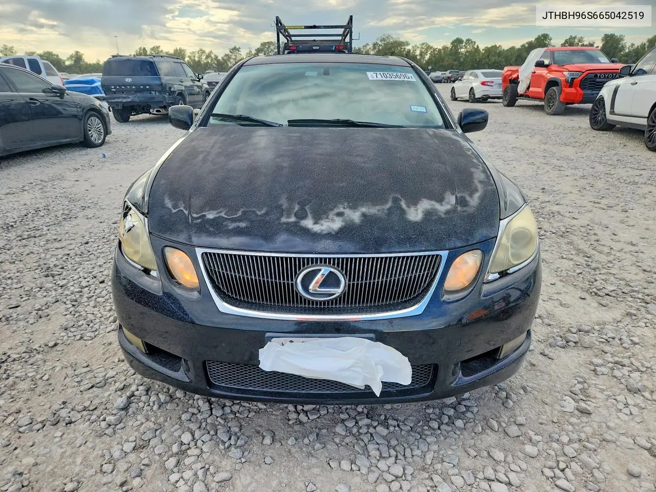 2006 LEXUS GS VIN JTHBH96S665042519 — фото 5