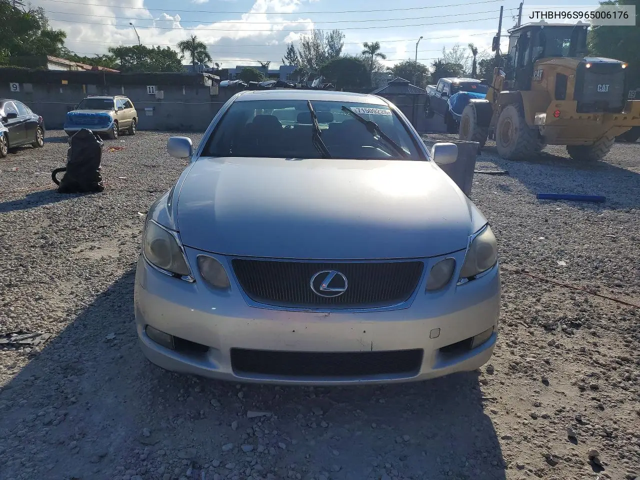 2006 LEXUS GS VIN JTHBH96S965006176 — фото 5