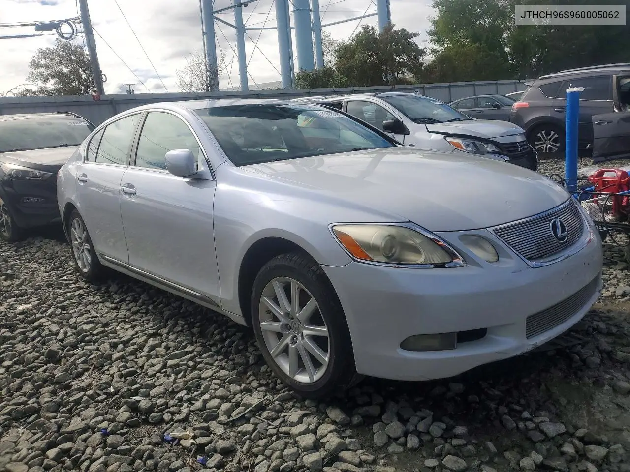 2006 LEXUS GS VIN JTHCH96S960005062 — фото 4