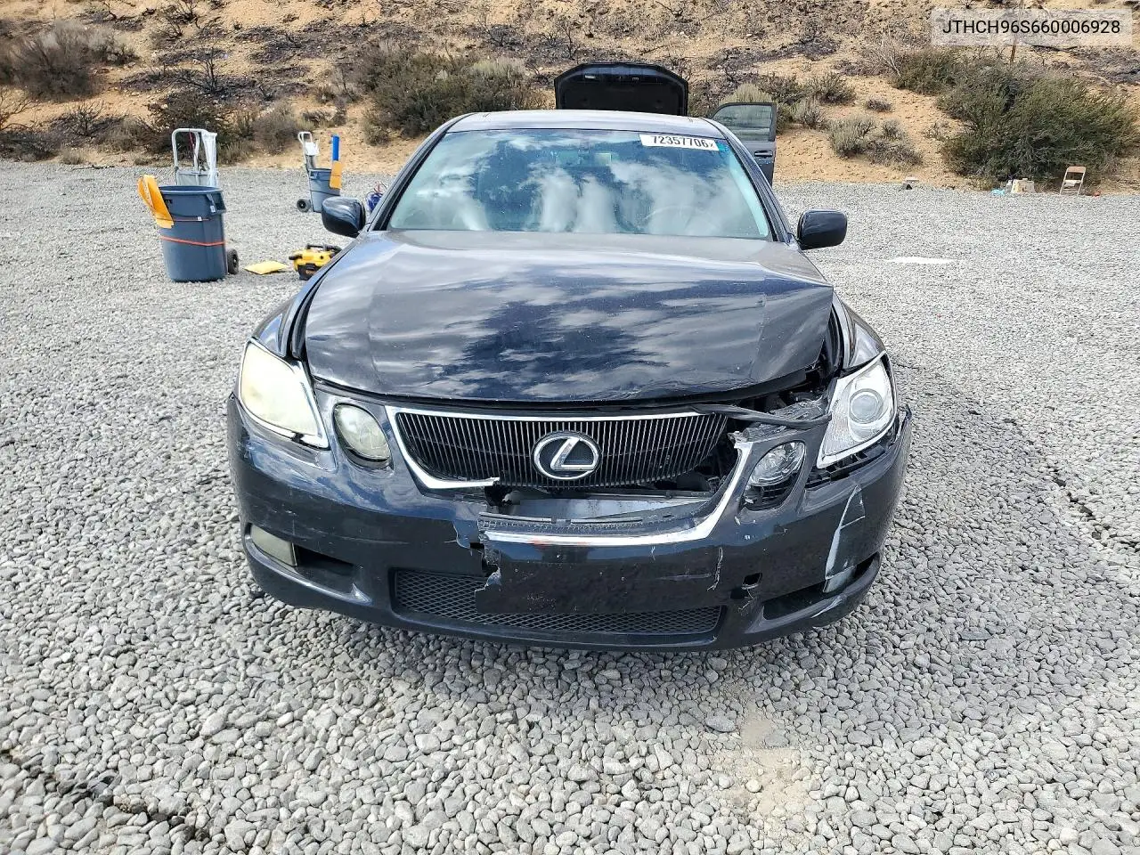 2006 LEXUS GS VIN JTHCH96S660006928 — фото 5