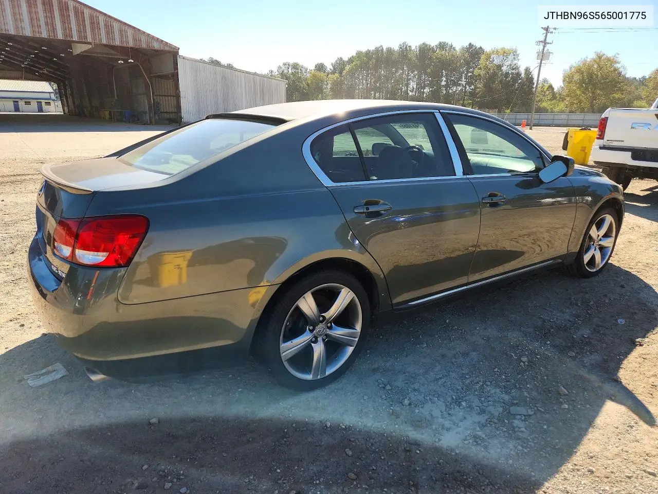 2006 LEXUS GS VIN JTHBN96S565001775 — фото 3