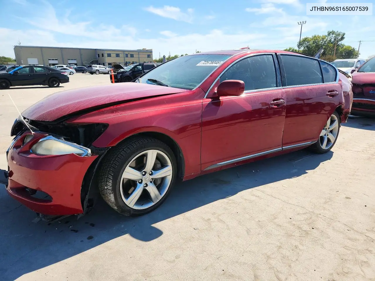 LEXUS GS 2006, VIN JTHBN96S165007539