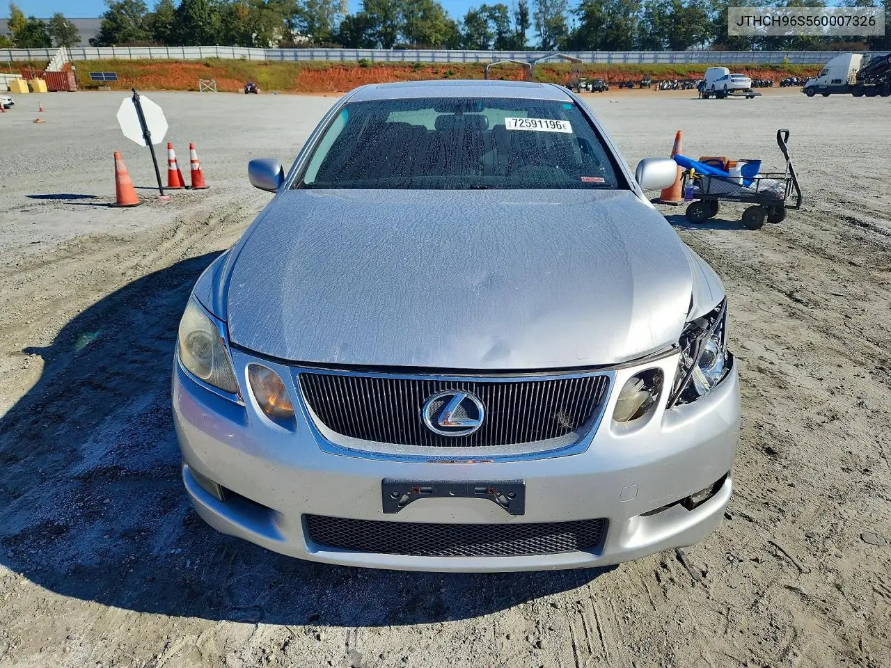 2006 LEXUS GS VIN JTHCH96S560007326 — фото 5