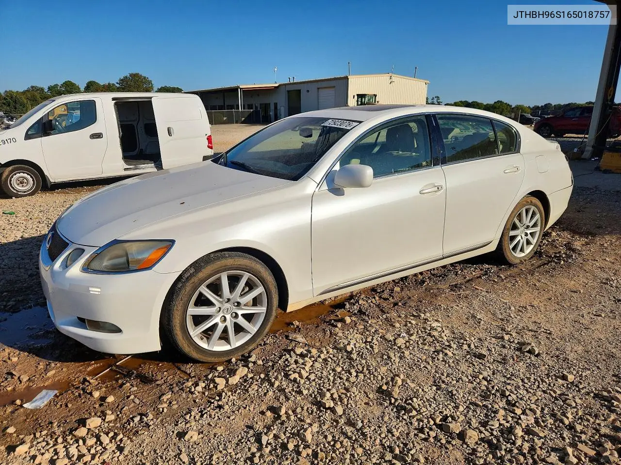 LEXUS GS 2006, VIN JTHBH96S165018757