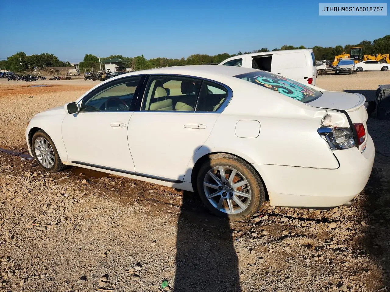 2006 LEXUS GS VIN JTHBH96S165018757 — фото 2