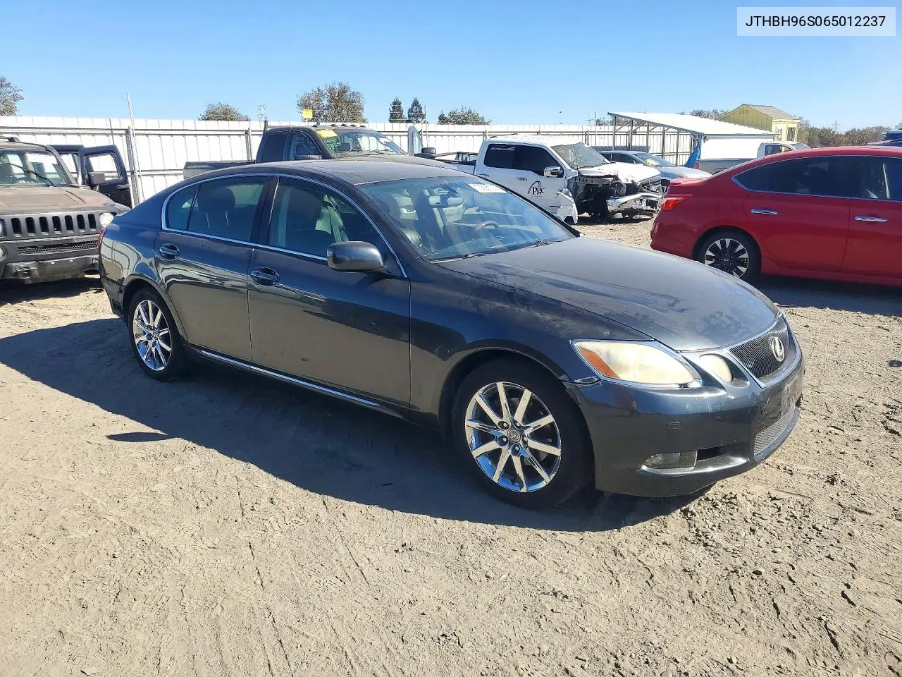 2006 LEXUS GS VIN JTHBH96S065012237 — фото 4