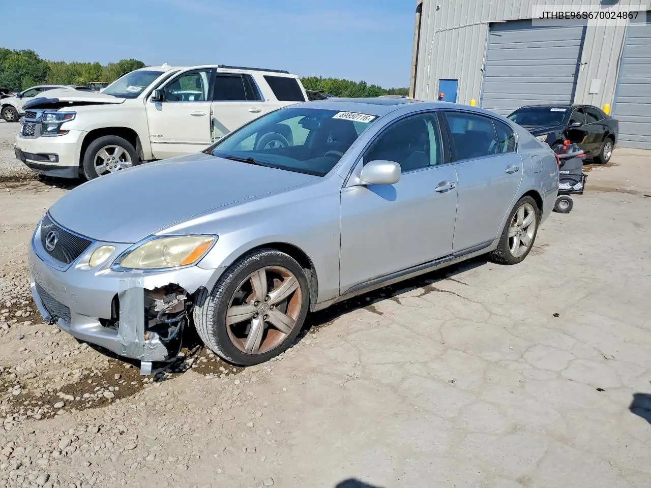 LEXUS GS 2007, VIN JTHBE96S670024867