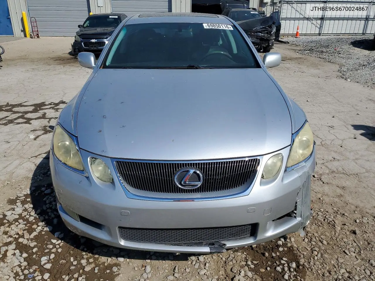 2007 LEXUS GS VIN JTHBE96S670024867 — фото 5