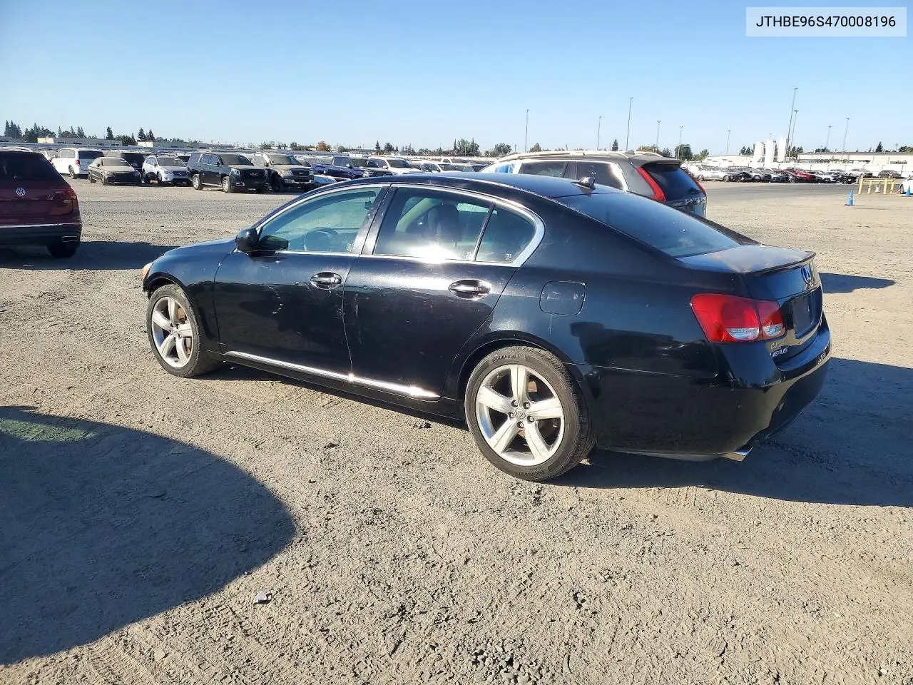 2007 LEXUS GS VIN JTHBE96S470008196 — фото 2