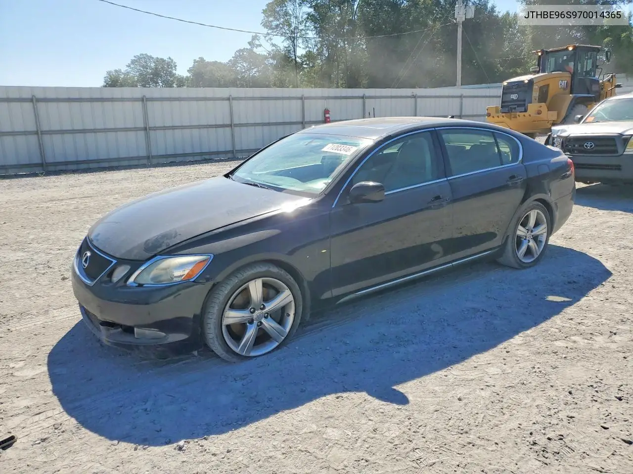 LEXUS GS 2007, VIN JTHBE96S970014365