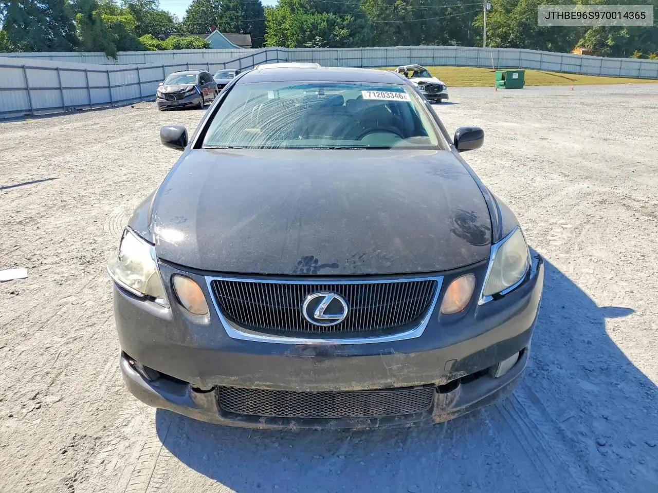 2007 LEXUS GS VIN JTHBE96S970014365 — фото 5