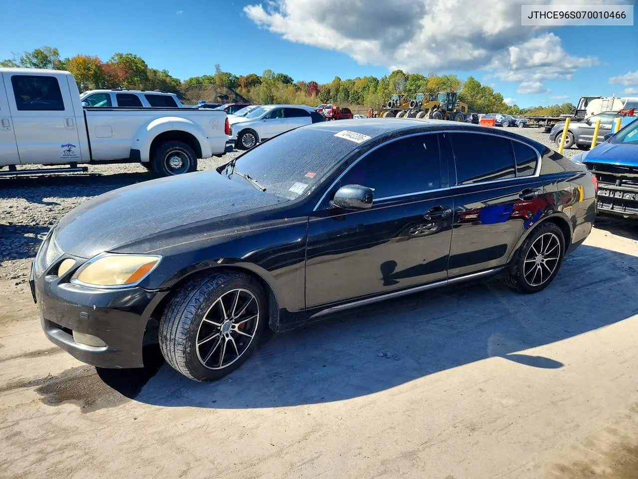 LEXUS GS 2007, VIN JTHCE96S070010466