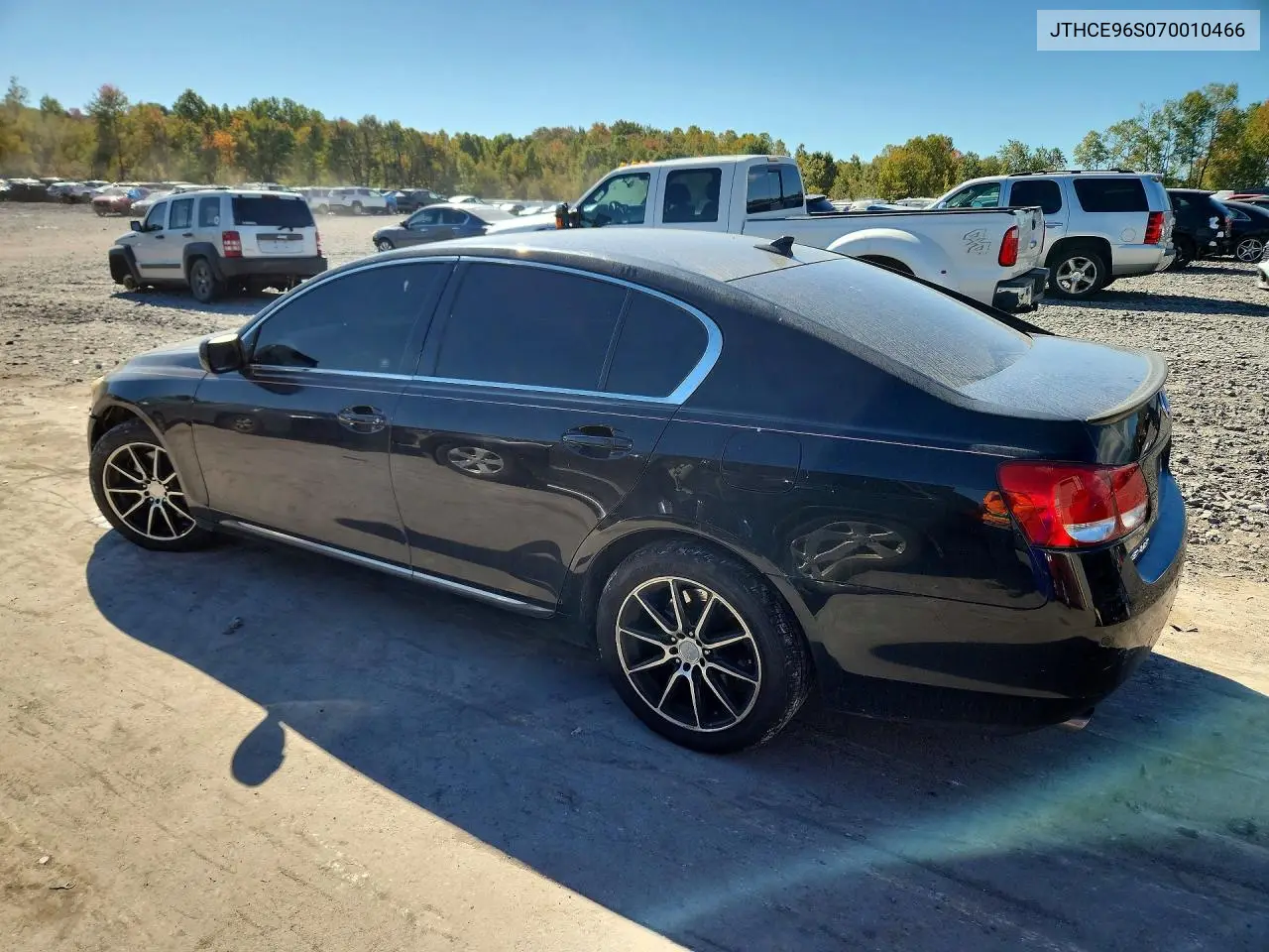 2007 LEXUS GS VIN JTHCE96S070010466 — фото 2