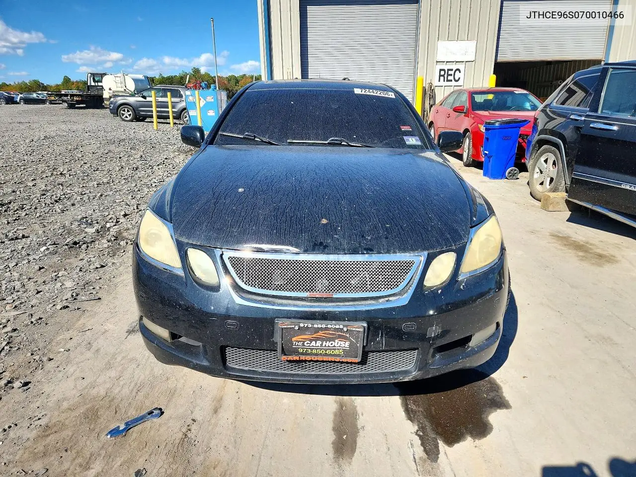 2007 LEXUS GS VIN JTHCE96S070010466 — фото 5