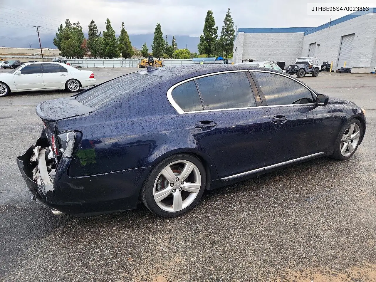 2007 LEXUS GS VIN JTHBE96S470023863 — фото 3