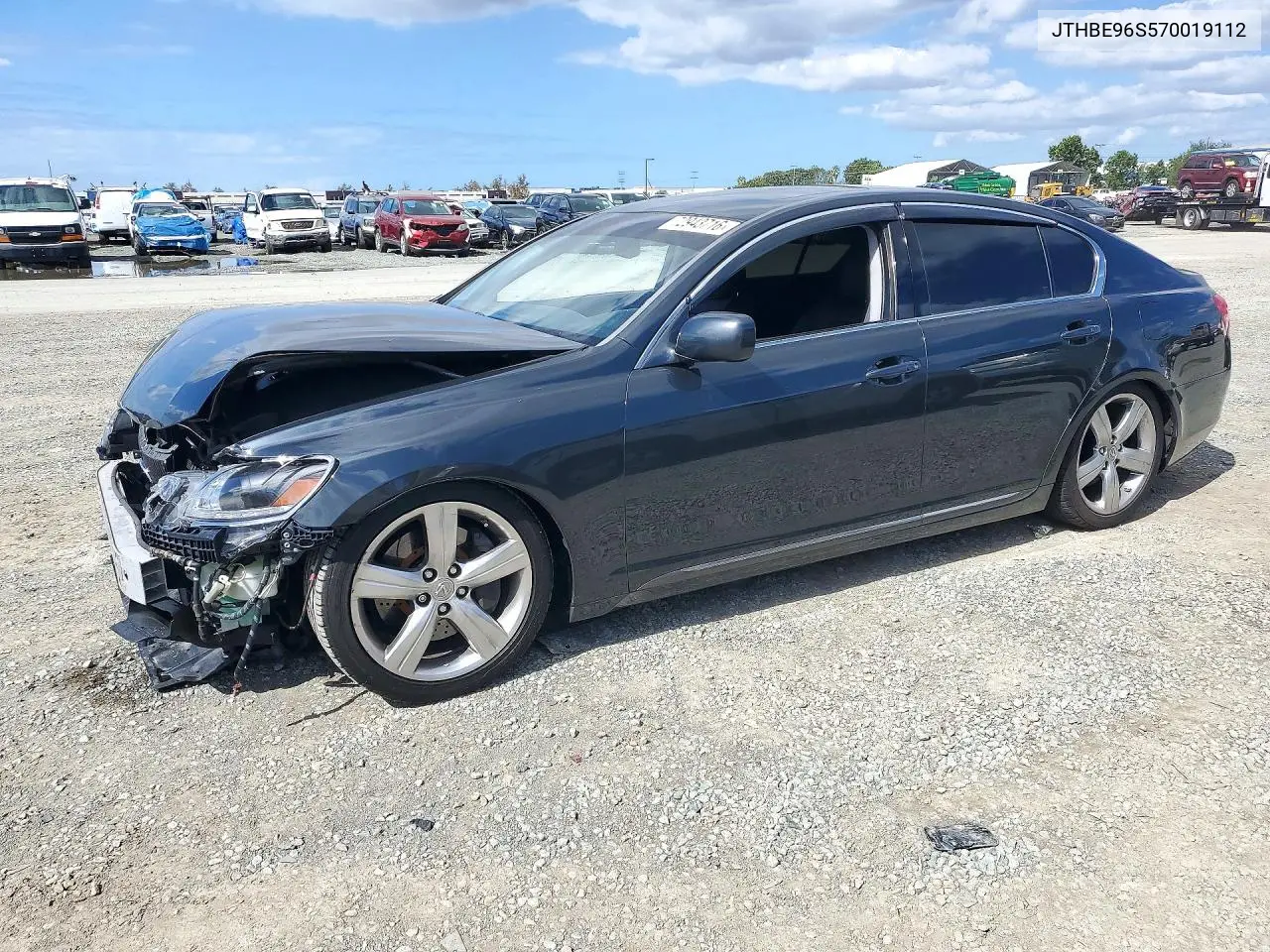 LEXUS GS 2007, VIN JTHBE96S570019112