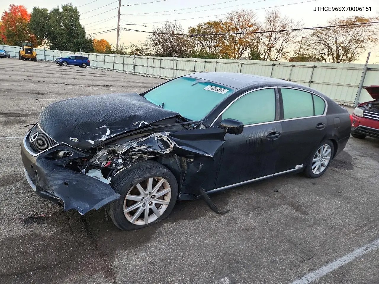 LEXUS GS 2007, VIN JTHCE96SX70006151