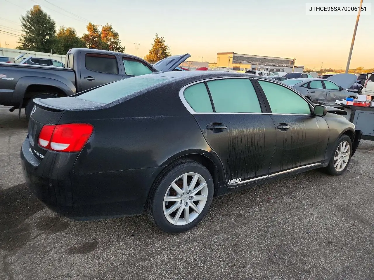 2007 LEXUS GS VIN JTHCE96SX70006151 — фото 3