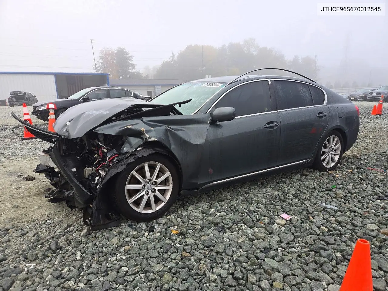 LEXUS GS 2007, VIN JTHCE96S670012545