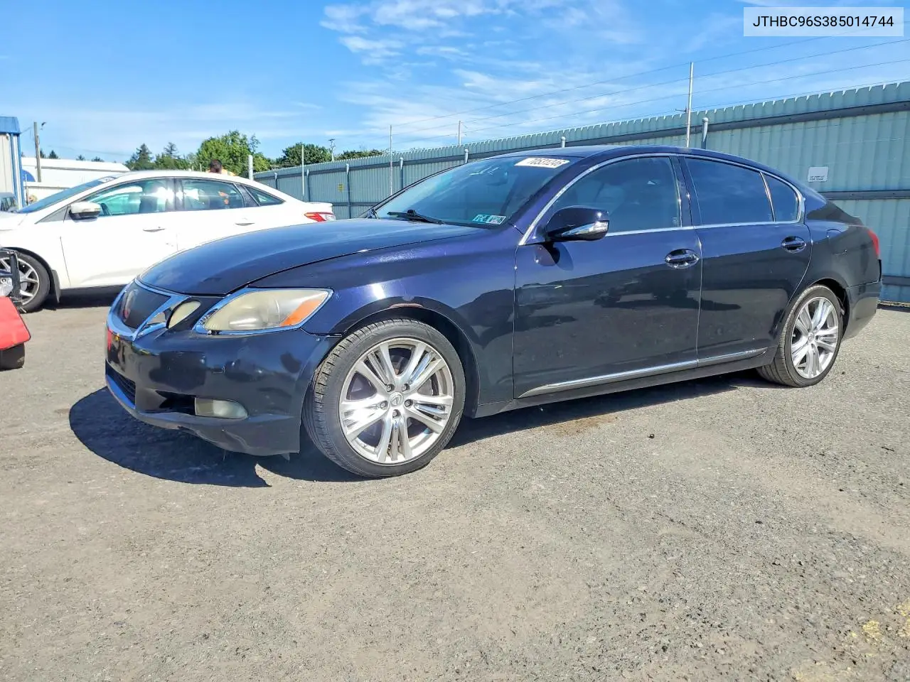 LEXUS GS 2008, VIN JTHBC96S385014744