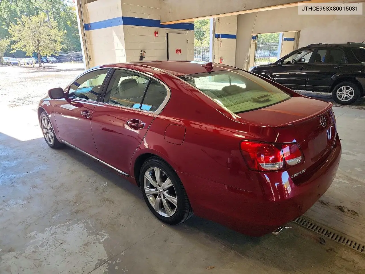 2008 LEXUS GS VIN JTHCE96SX80015031 — фото 2