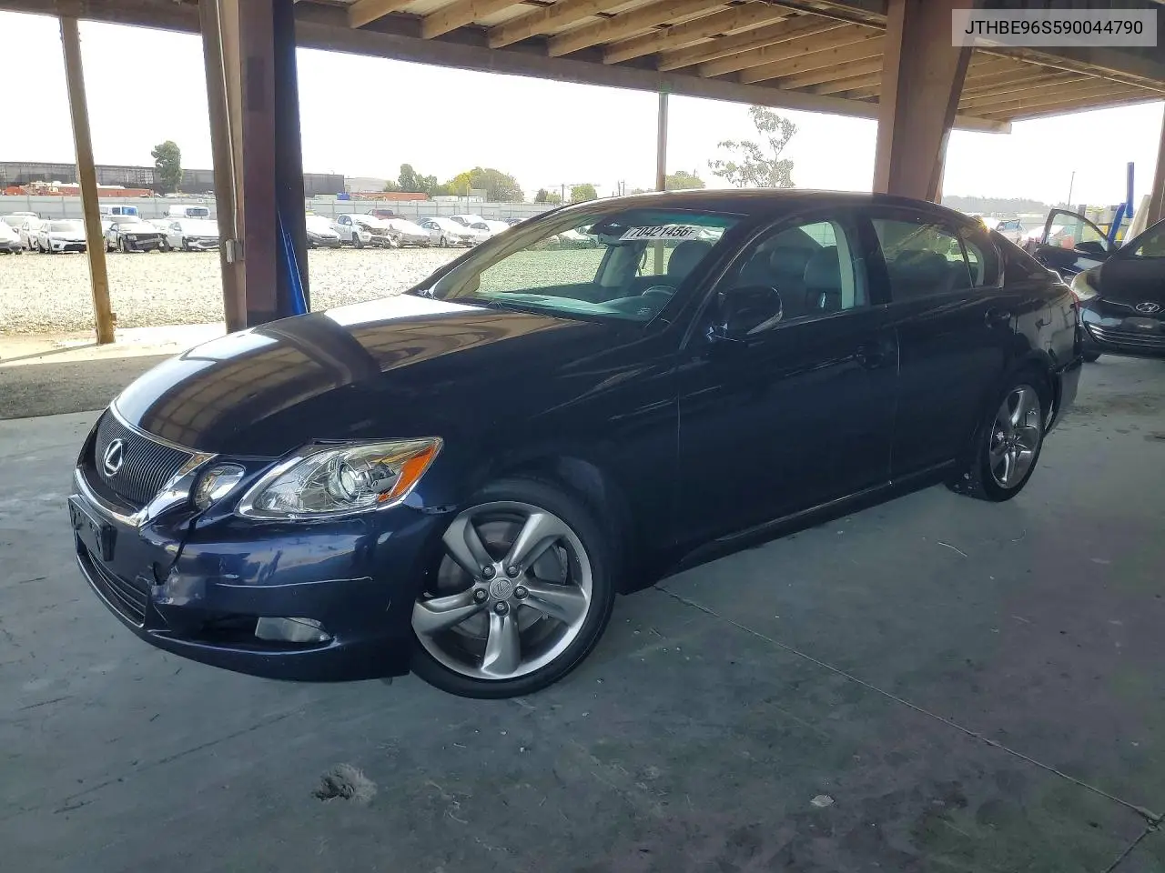 LEXUS GS 2009, VIN JTHBE96S590044790