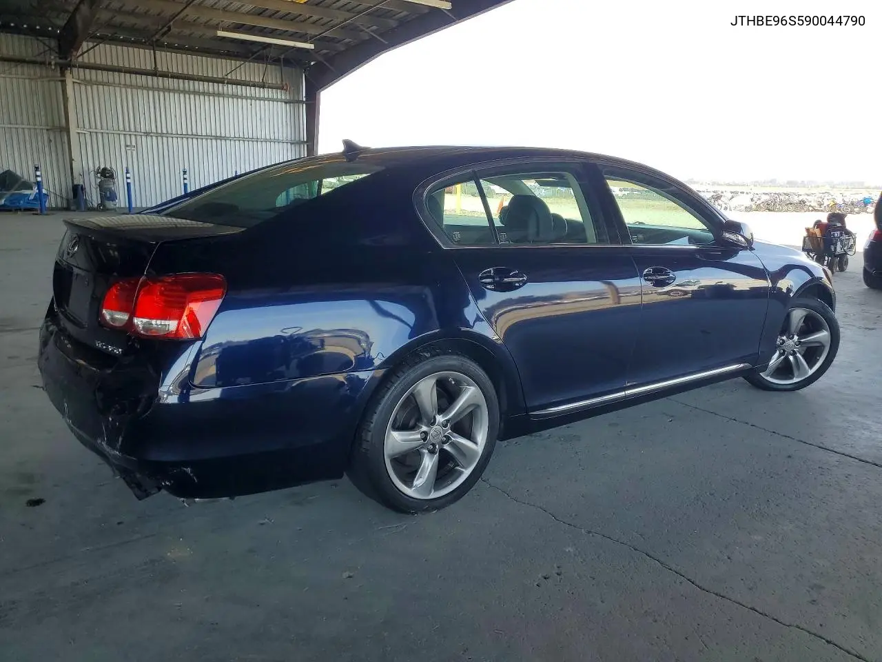 2009 LEXUS GS VIN JTHBE96S590044790 — фото 3