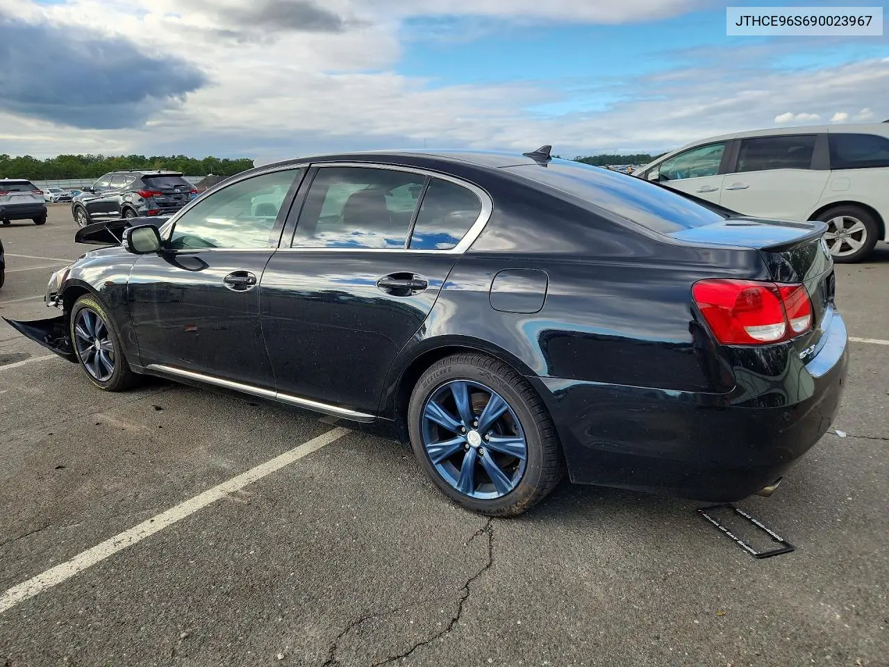 2009 LEXUS GS VIN JTHCE96S690023967 — фото 2