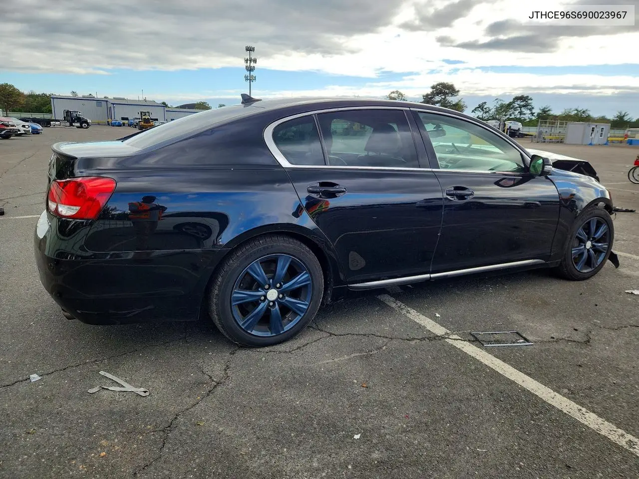 2009 LEXUS GS VIN JTHCE96S690023967 — фото 3