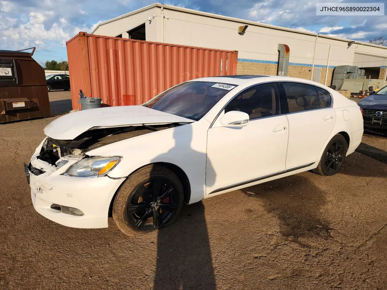 LEXUS GS 2009, VIN JTHCE96S890022304