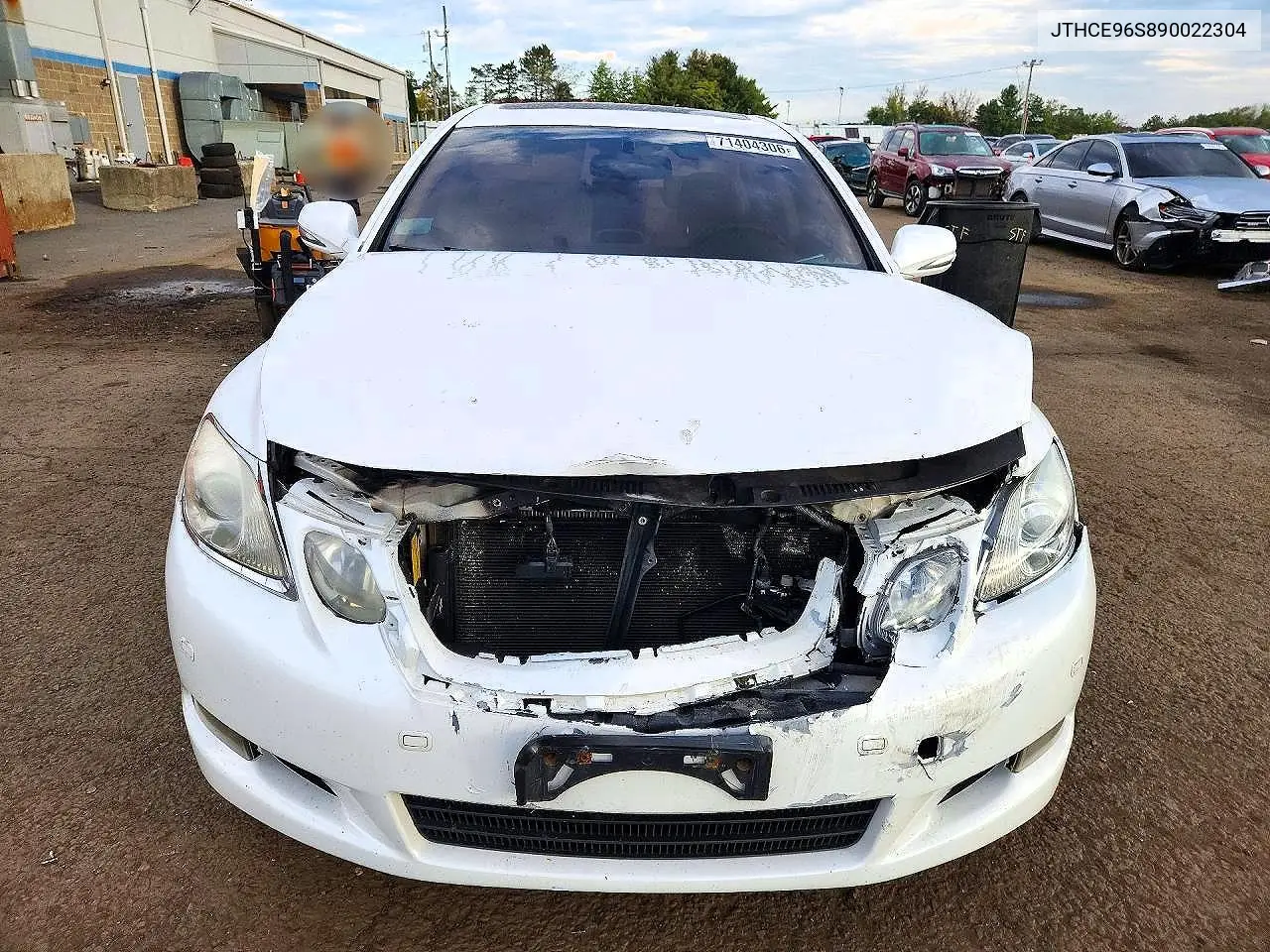 2009 LEXUS GS VIN JTHCE96S890022304 — фото 5
