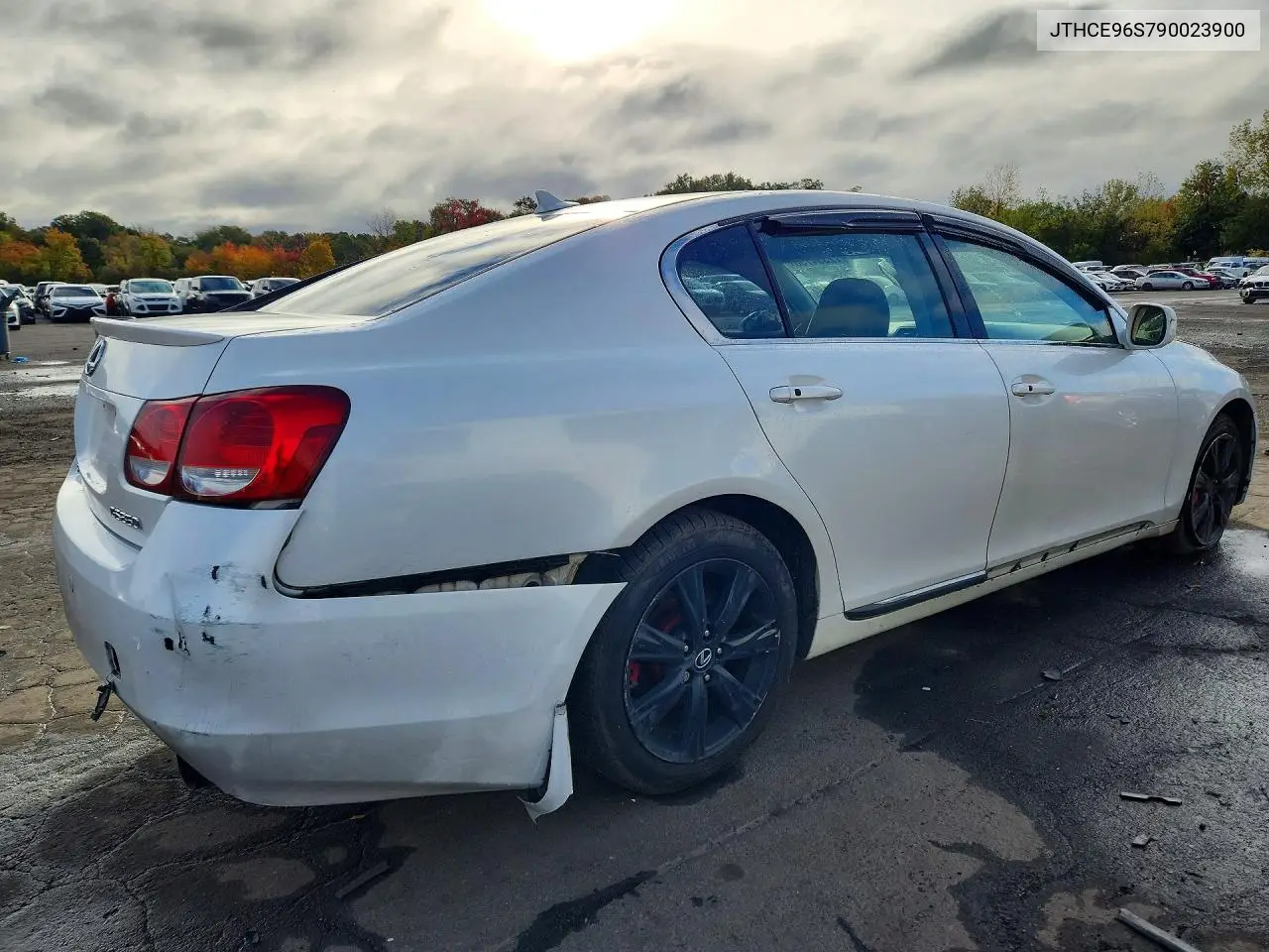 2009 LEXUS GS VIN JTHCE96S790023900 — фото 3