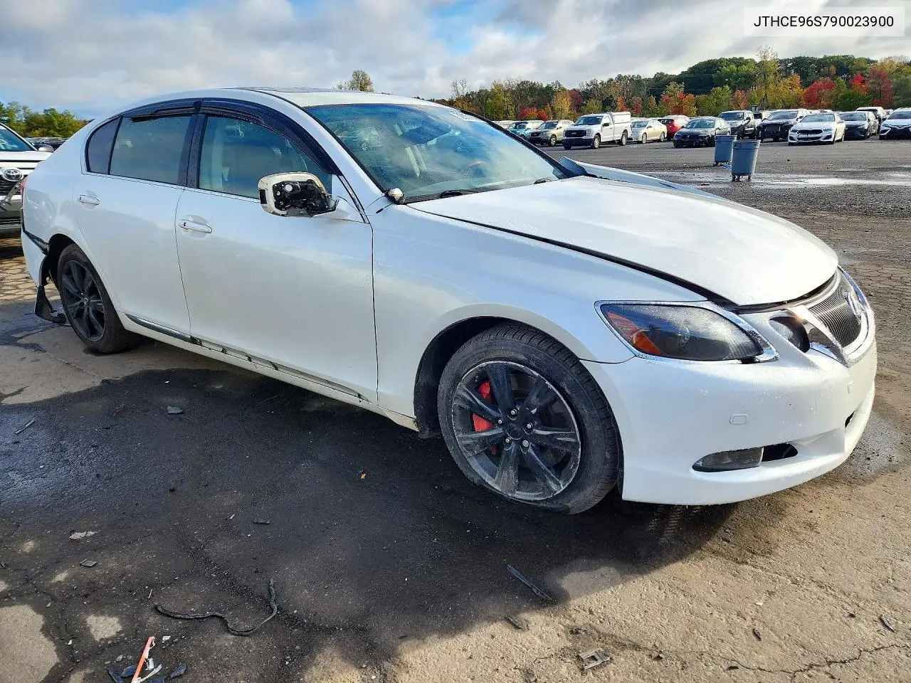 2009 LEXUS GS VIN JTHCE96S790023900 — фото 4
