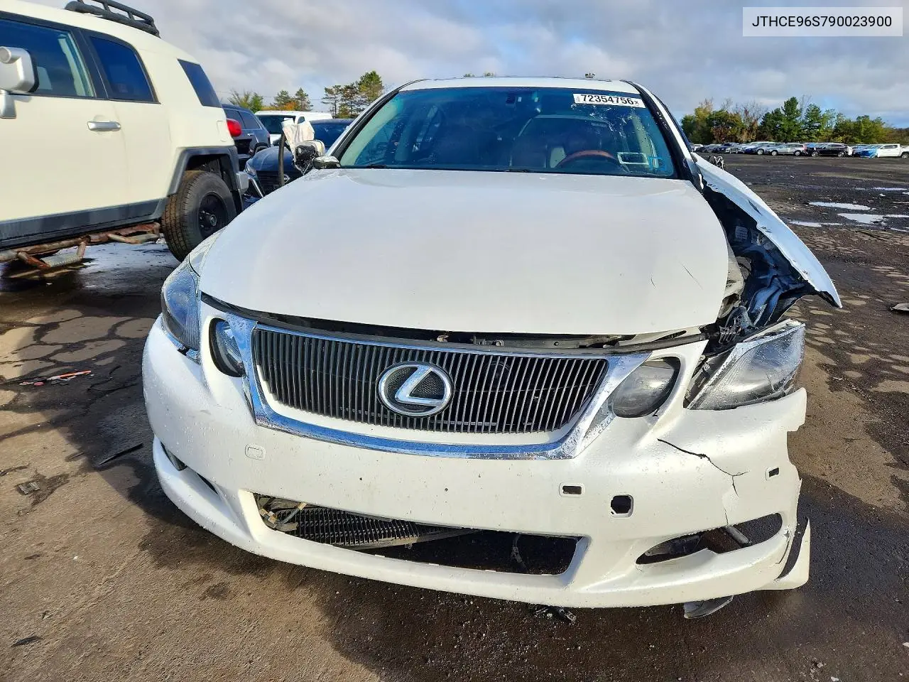 2009 LEXUS GS VIN JTHCE96S790023900 — фото 5