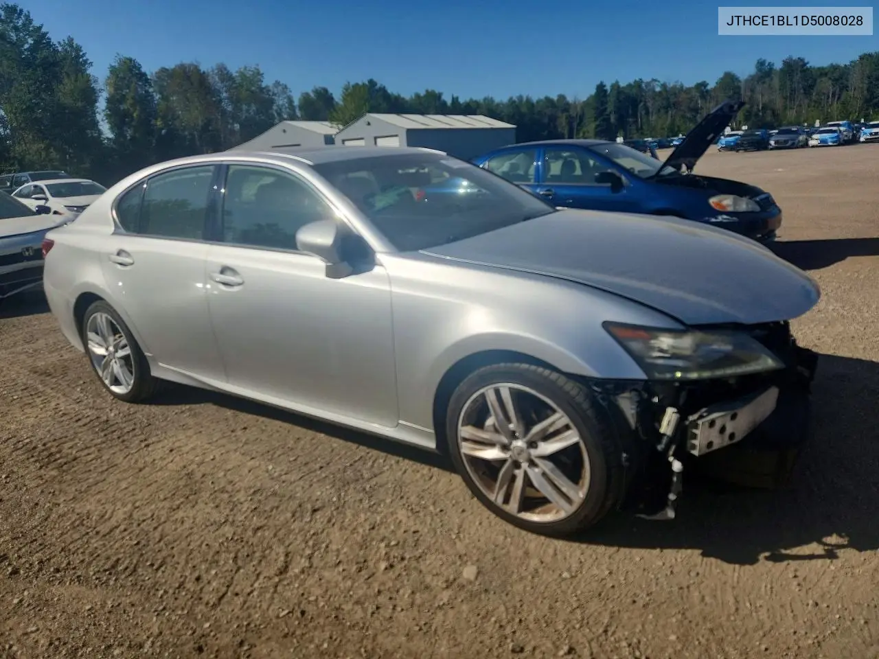 2013 LEXUS GS VIN JTHCE1BL1D5008028 — фото 4